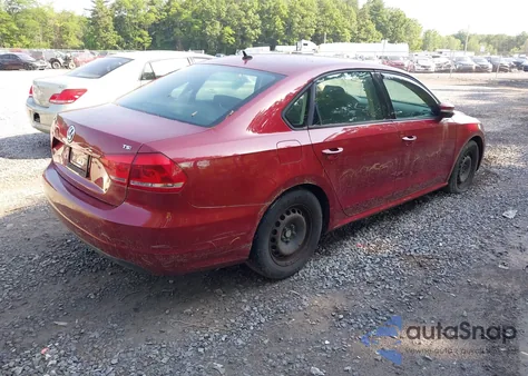 2015 Volkswagen Passat 1.8T S from USA, damaged, VIN 1VWAT7A33FC095039